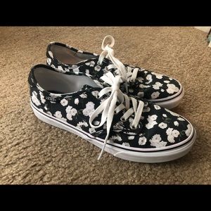 Floral Vans Sneakers
